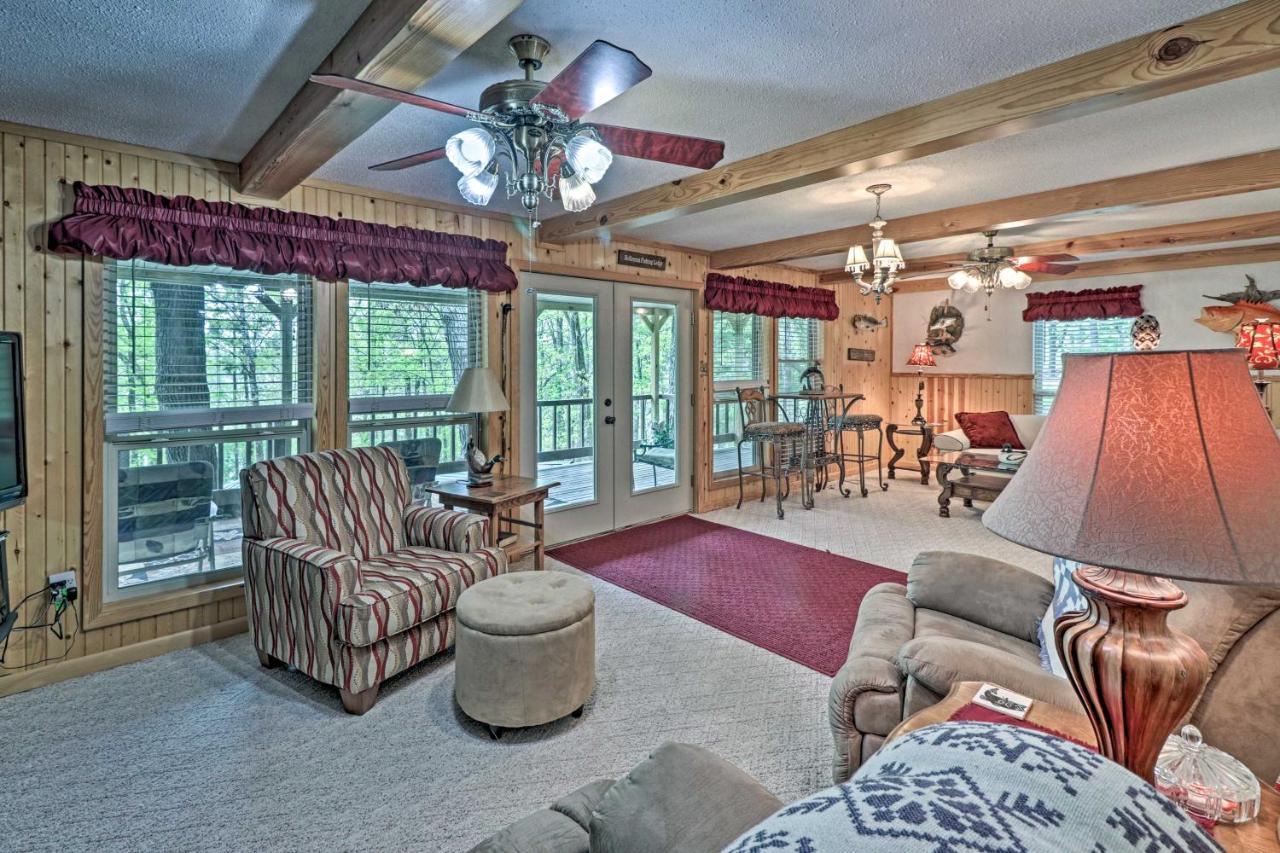 Secluded Edgemont Getaway With Huge Outdoor Deck! Villa Fairfield Bay Kültér fotó